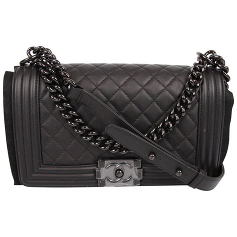 when did chanel release the so black boy bag|chanel bag for boys.